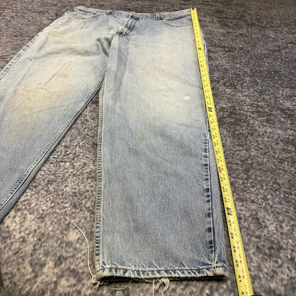 Levi's 560 Jeans Comfort Fit Mens 36x30 Blue Denim Straight Leg VTG Y2K